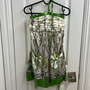 dress， green， xs